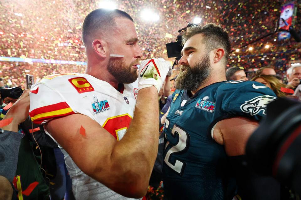 Jason Kelce responds to brother Travis’ inappropriate behavior during Super Bowl
