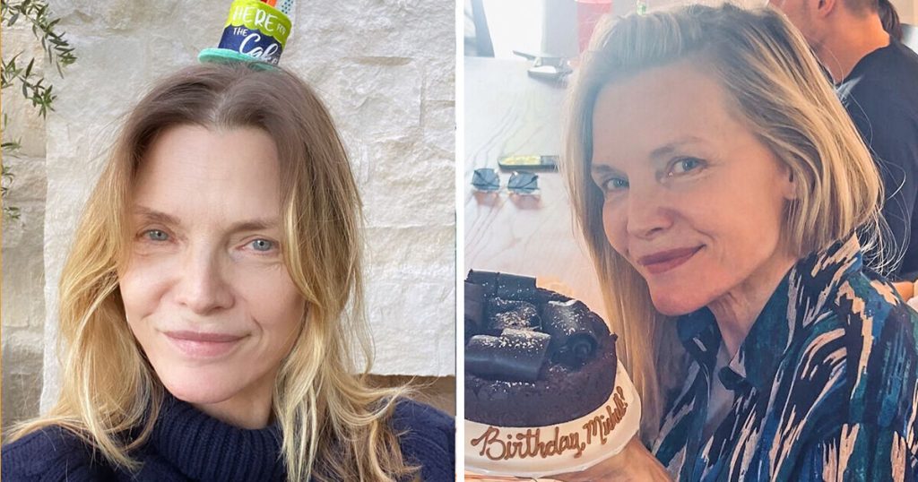 Ageing can be beautiful! Pfeiffer celebrated her new milestone by posting honest photos